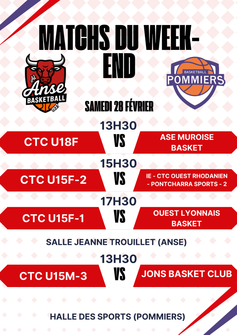 Match du Week-end du 28 février 2026