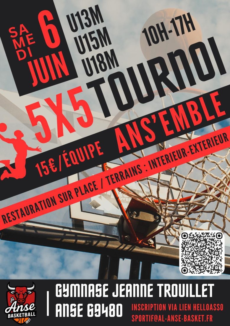 Tournoi 5x5 de L'AL ANSE BASKET