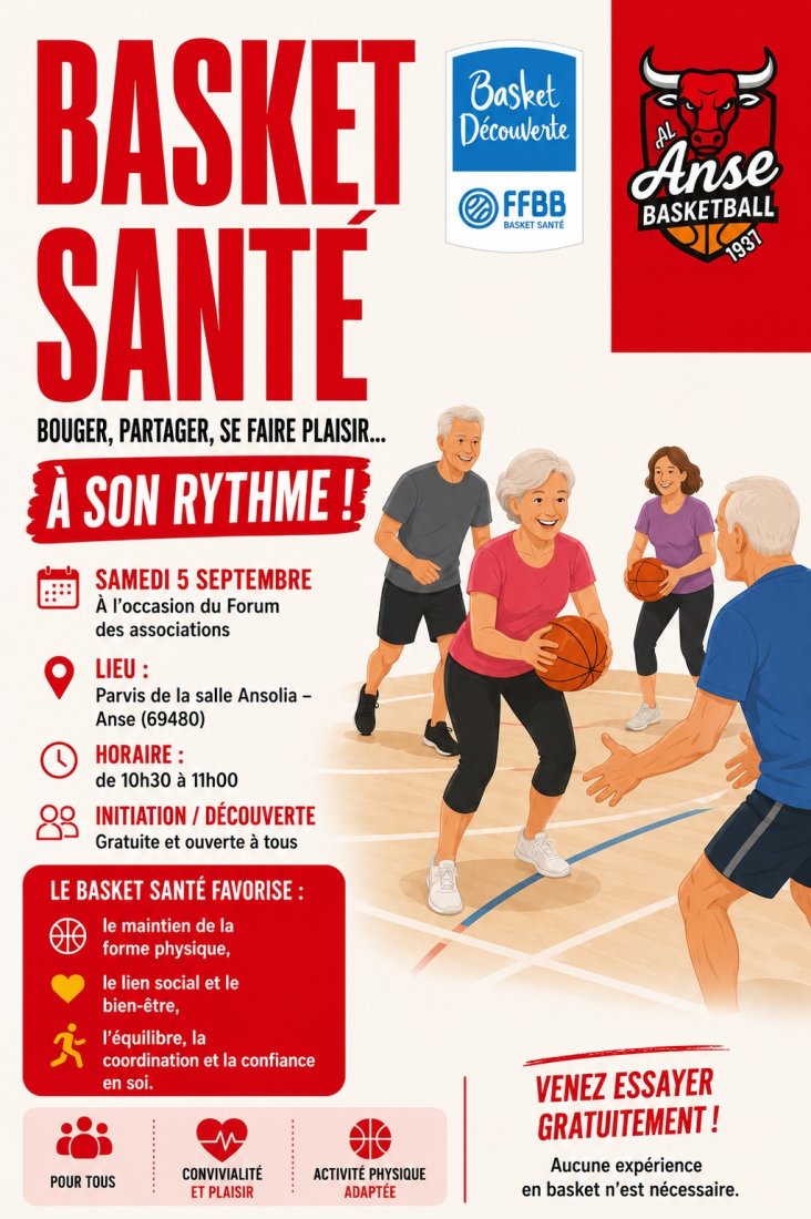 Basket Santé à Anse le 5/09/26 !